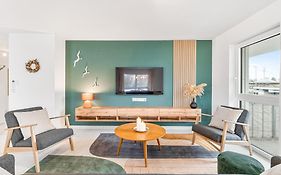 Design-Apartment - Kueche - Parken - Zentral
